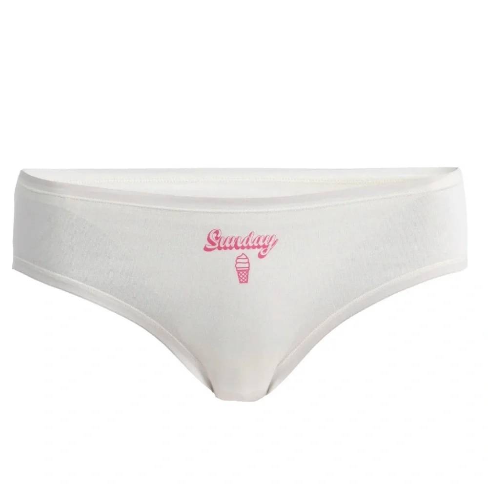 Cotton Hipster Panties, Days of the Week - 7 Pack